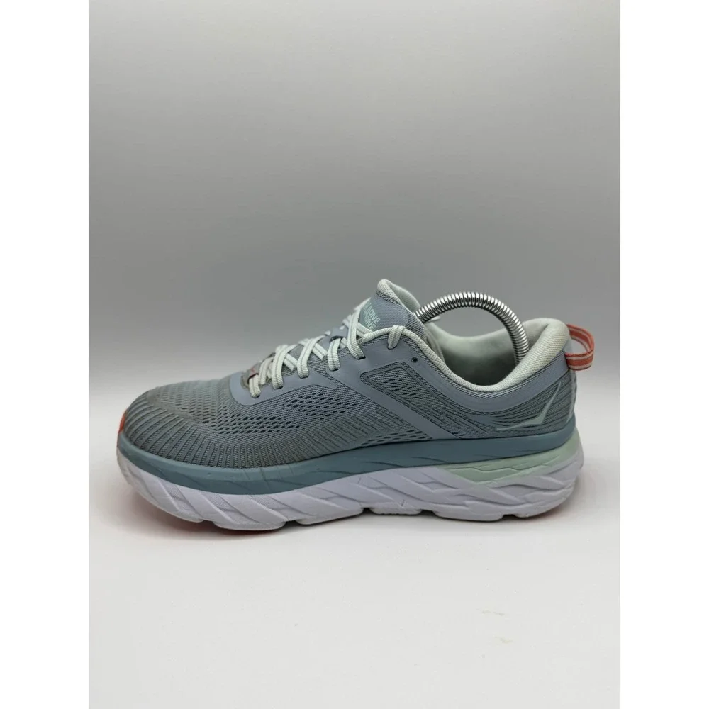 Hoka One One Bondi 7 Real Teal Outer‎ Space Women's Shoes 1110519 RTOS Size 9.5